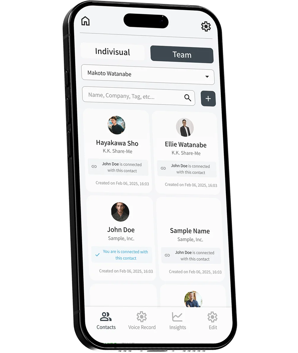 AI contact management
